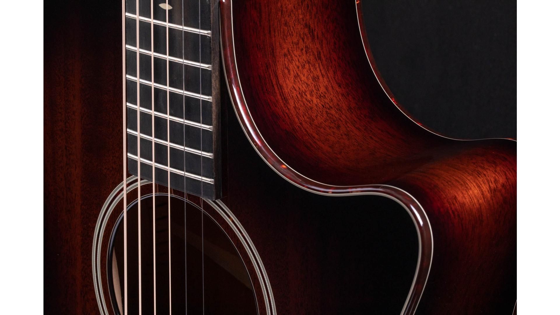 524ce Tropical Mahogany Acoustic-Electric Guitar | Taylor Guitars